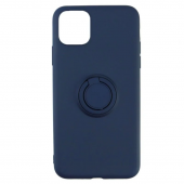 Чехол Ring Color для iPhone 11 Темно Синій