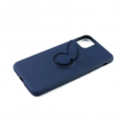 Чехол Ring Color для iPhone 11 Темно Синій