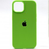 Оригинальный силиконовый чехол для iPhone 14 Pro Green FULL Оригинальный силиконовый чехол для iPhone 14 Pro Green FULL