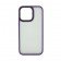 Чохол TPU+PC Metal Buttons для Apple iPhone 13 Pro (6.1") Темно Фіолетовий