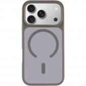 Чохол Matt Magnetic Fit для iPhone 17 Pro Сірий