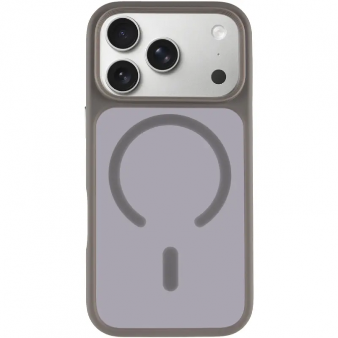 Чохол Matt Magnetic Fit для iPhone 17 Pro Сірий