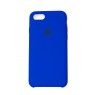 Оригинальный силиконовый чехол для iPhone 7/8 Джинсовый Синий