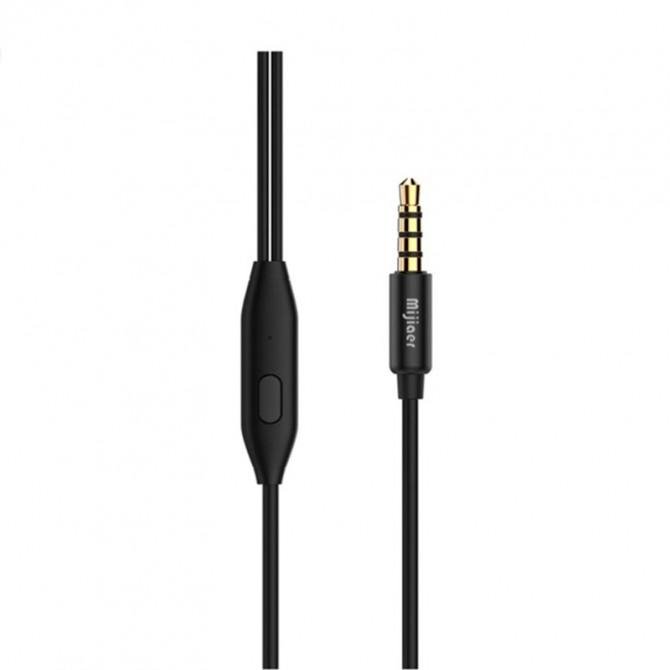 Навушники Langsdom M19 with mic Black-1