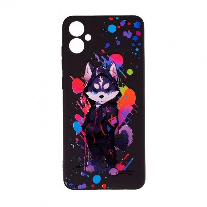Чехол Gelius Print Case UV для Samsung A055 (A05) Street Husky