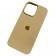 Силиконовый чехол для iPhone 12/12 Pro Золотой FULL
