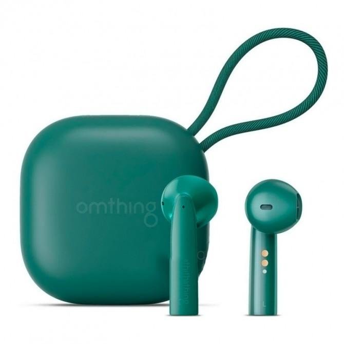 Наушники Stereo Bluetooth Omthing Airfree Pods TWS Green (EO005) (UA)