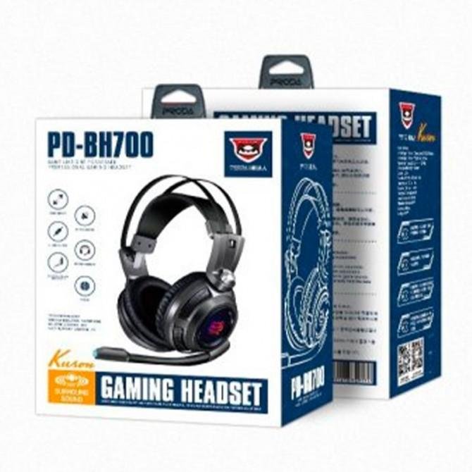 Бепроводные наушники Headset Proda (OR) BH700 Grey-1