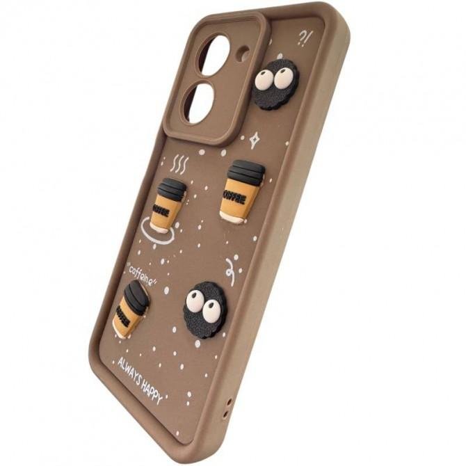 Чохол 3D Coffee&Cookie series for Xiaomi A5 EU Brown-2