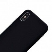 Оригинальный силиконовый чехол для iPhone X/Xs Черный FULL (без лого) Оригинальный силиконовый чехол для iPhone X/Xs Черный FULL (без лого)