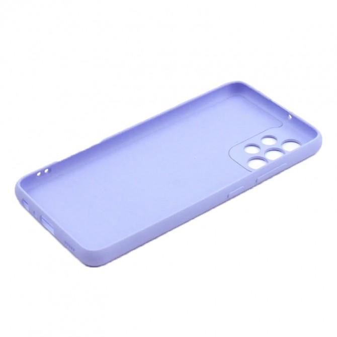 Чохол-накладка силіконовий для Samsung A325 Galaxy A32 фіолетовий-2