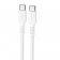 Кабель Borofone BX116 Certain Type-C to Type-C 60W 1m White