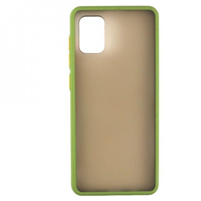 Чехол MATT CASE для Samsung A51 Galaxy A515 Dark Green-1