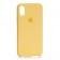 Оригинальный силиконовый чехол для iPhone Xs Max Светло Желтый