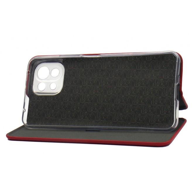 Book Cover U-Like Best Xiaomi Mi 11 Lite Red-4