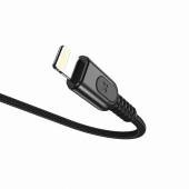 Кабель Jellico A2 Lightning 1m 3A Black