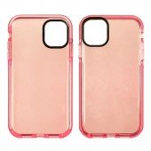 Чохол силіконовий Clear Neon для Apple iPhone 12/12 Pro Світло рожевий Чохол силіконовий Clear Neon для Apple iPhone 12/12 Pro Світло рожевий