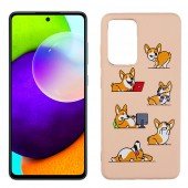Чохол Funny Animals series для Samsung A725 Galaxy A72 Pink Sand Corgi Чохол Funny Animals series для Samsung A725 Galaxy A72 Pink Sand Corgi