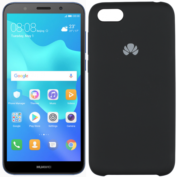 Чохол Soft Case для Huawei Y5 2018 Чорний