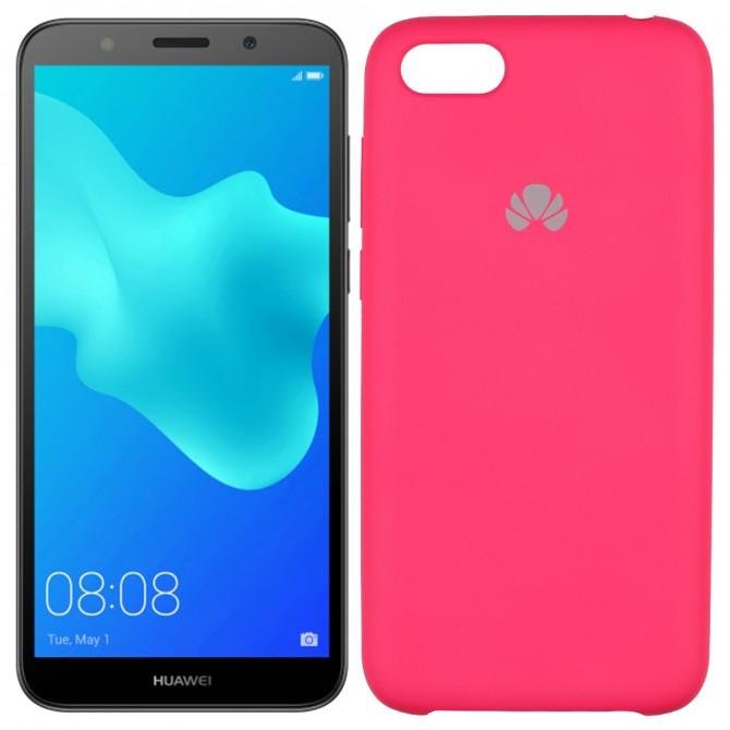Чохол Soft Case для Huawei Y5 2018 Яскраво малиновий