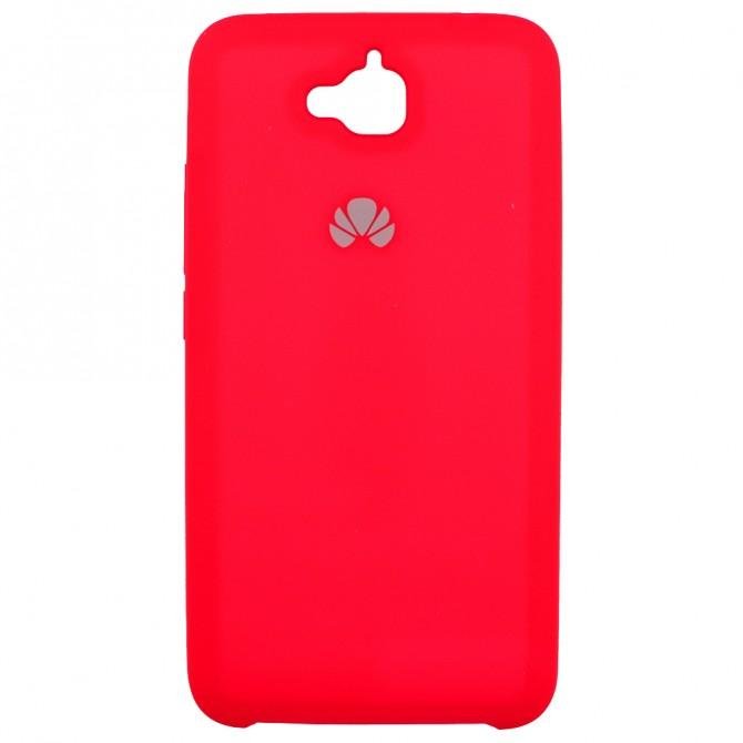 Чехол Soft Case для Huawei Y6 Pro Ярко малиновый-1