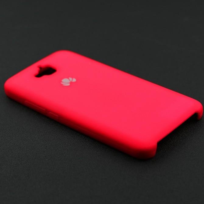 Чехол Soft Case для Huawei Y6 Pro Ярко малиновый-4