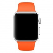Ремінець для Apple Watch 38/40mm Sport Band Помаранчевий Ремінець для Apple Watch 38/40mm Sport Band Помаранчевий