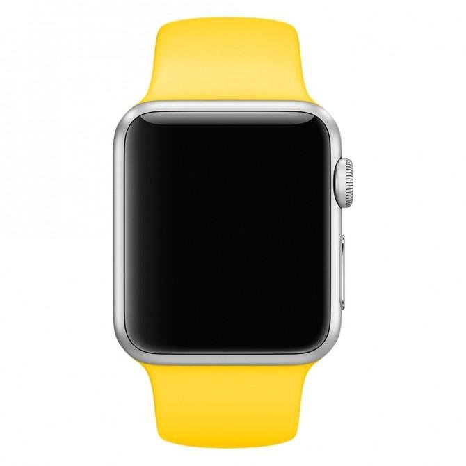Ремешок для Apple Watch 38/40mm Sport Band Yellow-1