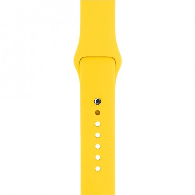 Ремешок для Apple Watch 38/40mm Sport Band Yellow-2