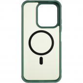 Чохол TPU+PC Lyon Frosted series with Magsafe Xiaomi Redmi  15С 4G/5G Green