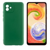 Чохол Original Soft Case Samsung A045 Galaxy A04 Темно Зелений FULL Чохол Original Soft Case Samsung A045 Galaxy A04 Темно Зелений FULL