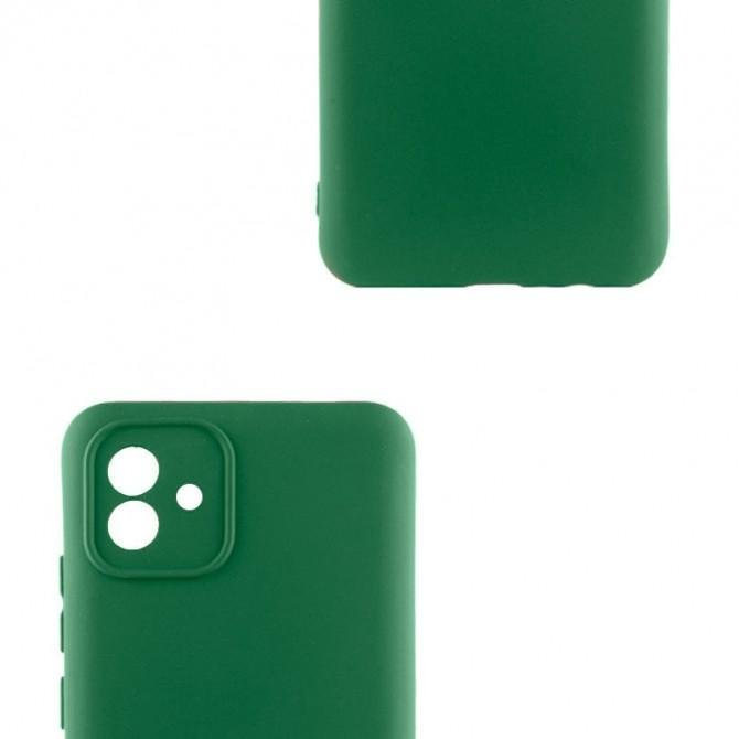 Чехол Original Soft Case Samsung A045 Galaxy A04 Темно Зеленый FULL-2