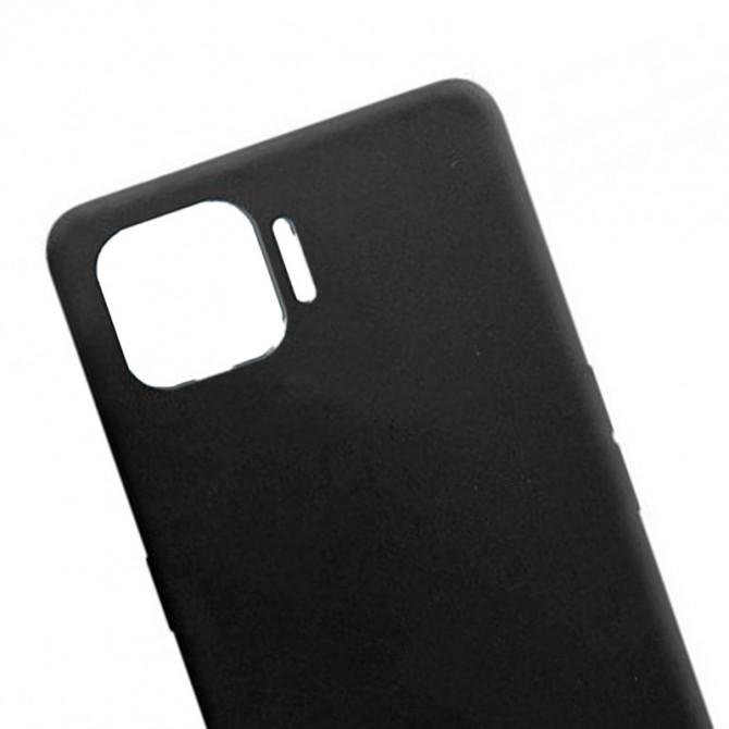 Силиконовый чехол Candy для Oppo A73 Черный-1
