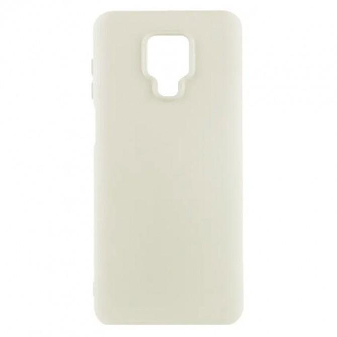 Чохол силіконовий Soft для Xiaomi Redmi Note 9s Білий FULL