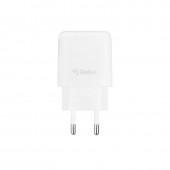 Зарядний пристрій Gelius Pro X-Duo GP-HC014 USB+Type-C QC3.0/PD20W White + кабель MicroUSB