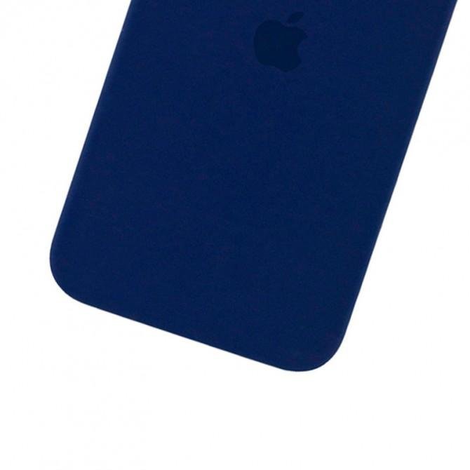 Оригинальный силиконовый чехол для iPhone 11 Сапфировый FULL (SQUARE SHAPE)-2