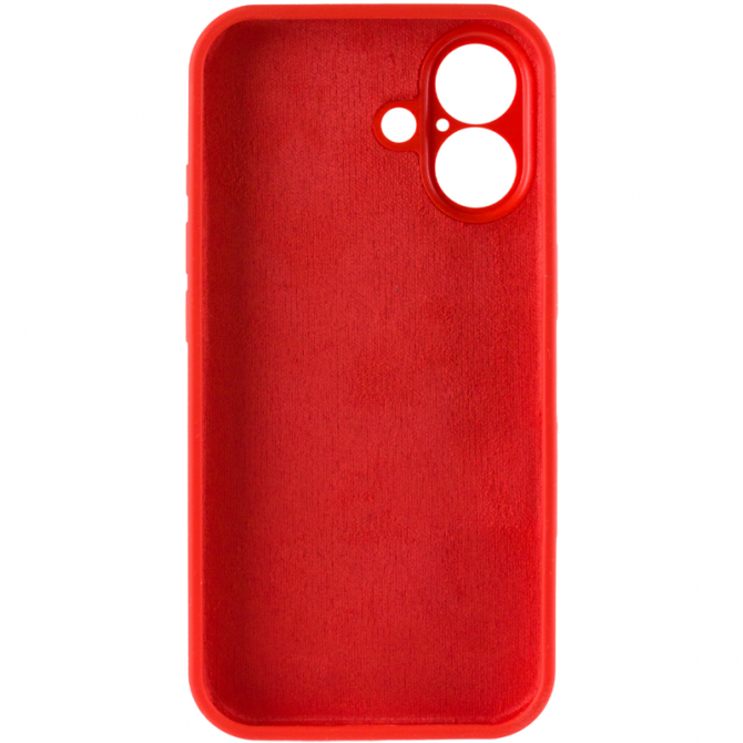 Силіконовий чохол для iPhone 17 Red FULL (NO LOGO)-2