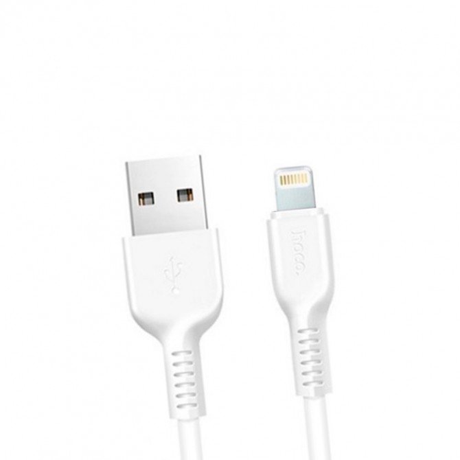 USB Кабель Hoco X20 Flash Lightning White 3m-1
