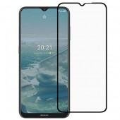 Защитное стекло для NOKIA G10/G20 Full Glue (0.3 мм, 2.5D, чорне) ЛЮКС