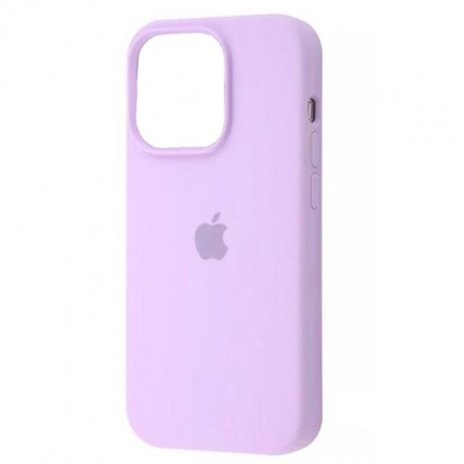 Силіконовий чохол для iPhone 16 Pro Max Lilac Purple FULL-1