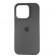 Силиконовый чехол для iPhone 16 Pro Dark Grey FULL