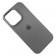 Силиконовый чехол для iPhone 16 Pro Dark Grey FULL