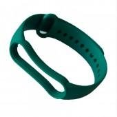 Ремінець для браслета Mi Band 5/6  (Silicon) Pine Green