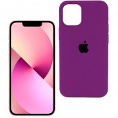 Оригинальный силиконовый чехол для iPhone 13 Pro Max Фиолетовый FULL Оригинальный силиконовый чехол для iPhone 13 Pro Max Фиолетовый FULL