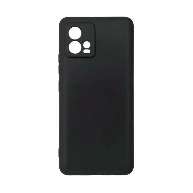 Чехол Silicone Case Motorola G72 Черный FULL