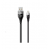 Кабель USB WALKER C735 Lightning Black 1m
