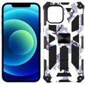 Чехол Shockproof Camouflage для Apple Iphone 12/12 Pro Белый Чехол Shockproof Camouflage для Apple Iphone 12/12 Pro Белый