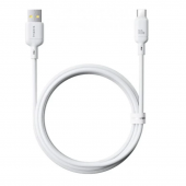 Кабель USB Baseus Silky Series Type-C 100W 2m Moon White