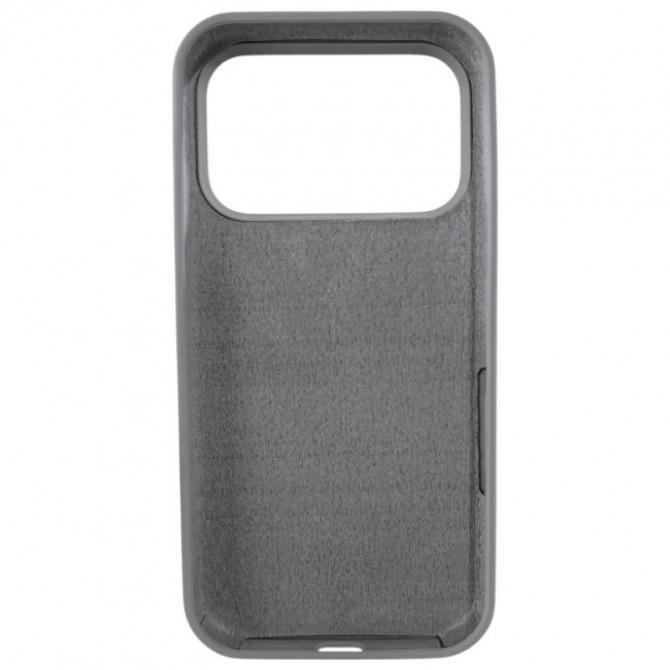 Силіконовий чохол для iPhone 17 Pro Max Dark Grey FULL-5