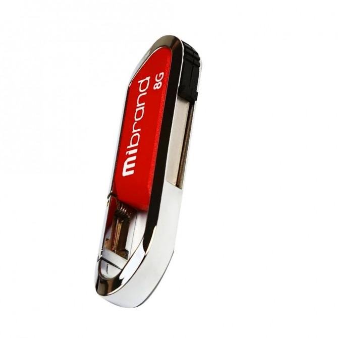 Флеш память Mibrand 8Gb Aligator Красный-2